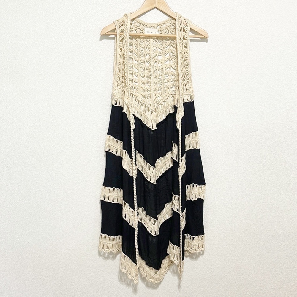 Dreamers Crochet Cardigan Woman Size M